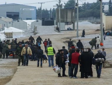 Διαβατά: Κλειστή η Συμμαχική Οδός από διαμαρτυρία μεταναστών